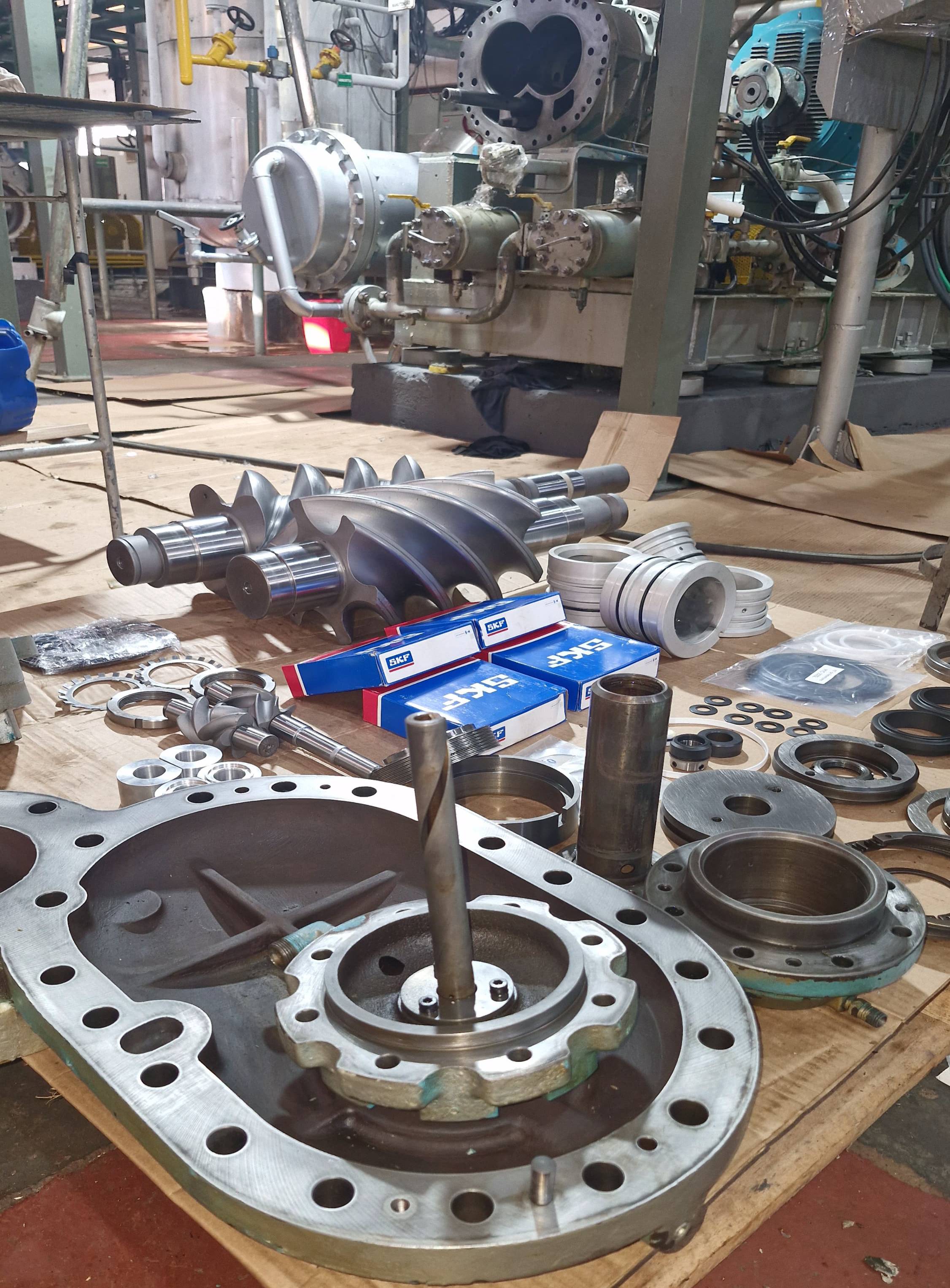 Peças de compressor